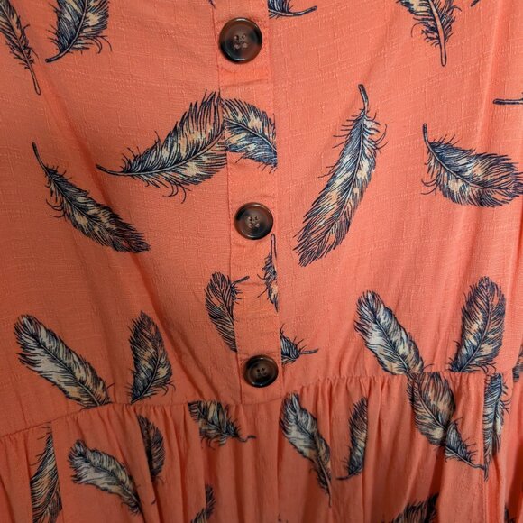 TORRID Cross Hatch Pinafore Midi Dress SIZE 3 - Picture 3 of 4